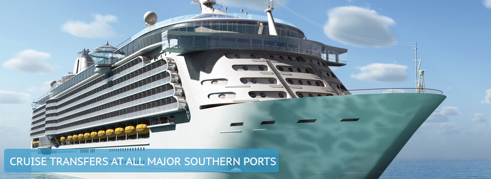 Reliable Airport Transfers major southern ports